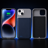 XAVREON battery case in Navy Blue